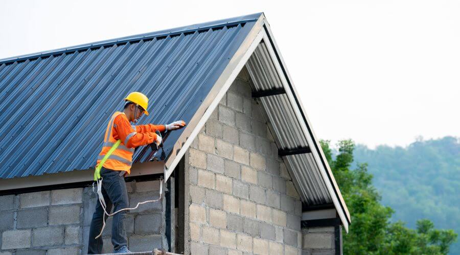Expert tile roof repair services in New Ulm, TX